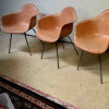 Red Orange 1959 Herman Miller Eames DAX (& Variants) Arm thumbnail
