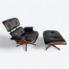 Black 2010s Herman Miller Eames Lounge Chair & Ottoman thumbnail