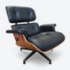 Black 2010s Herman Miller Eames Lounge Chair & Ottoman thumbnail