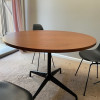 Tan Dark Brown 2024 Herman Miller Eames Model 650 Table thumbnail