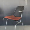Red Herman Miller Eames DCMU - 2 Piece Plastic Chair thumbnail