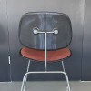 Red Herman Miller Eames DCMU - 2 Piece Plastic Chair thumbnail
