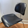Black 2001 Eames DCM - Ply Dining Chair Metal thumbnail