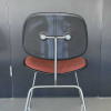 Red Herman Miller Eames DCMU - 2 Piece Plastic Chair thumbnail