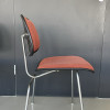Red Herman Miller Eames DCMU - 2 Piece Plastic Chair thumbnail