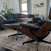 Dark Tone 1960s Herman Miller Eames Lounge Chair & Ottoman thumbnail