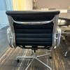 Black 2000s Herman Miller Eames Alu Group Low Back Side Chair thumbnail