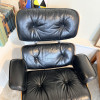 Black 1978 Herman Miller Eames Lounge Chair & Ottoman thumbnail