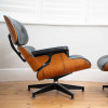 Dark Tone 1980s Herman Miller Eames Lounge Chair & Ottoman thumbnail