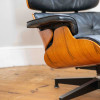 Dark Tone 1980s Herman Miller Eames Lounge Chair & Ottoman thumbnail