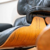 Dark Tone 1980s Herman Miller Eames Lounge Chair & Ottoman thumbnail