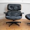 Dark Tone 1980s Herman Miller Eames Lounge Chair & Ottoman thumbnail