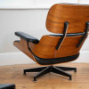 Dark Tone 1980s Herman Miller Eames Lounge Chair & Ottoman thumbnail