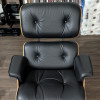 Black 2024 Herman Miller Eames Lounge Chair & Ottoman thumbnail