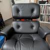 Black 2024 Herman Miller Eames Lounge Chair & Ottoman thumbnail