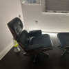 Black 2022 Vitra Eames Lounge Chair & Ottoman thumbnail