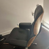 Black 2022 Vitra Eames Lounge Chair & Ottoman thumbnail