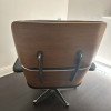 Black 2022 Vitra Eames Lounge Chair & Ottoman thumbnail