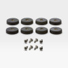 Fiberglass Eames Shell Chair Rubber Shock Mounts Replacement - 8 x (Double Set) thumbnail