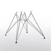 Chrome DSR Eiffel Base for Eames Fiberglass Side Chairs - 1 x Single thumbnail