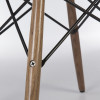Walnut DSW Dowel Base for Eames Fiberglass Side Chairs - 1 x (Single) thumbnail