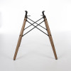 Walnut DSW Dowel Base for Eames Fiberglass Side Chairs - 1 x (Single) thumbnail