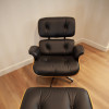 Black 2013 Herman Miller Eames Lounge Chair & Ottoman thumbnail
