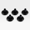 Floor Glides for Eames Alu Office Chairs & European Lounge Chair - Black x 5 (Larger Set) thumbnail