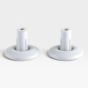 Floor Glides for Eames Alu Office Chairs & European Lounge Chair - White x 2 (Pair) thumbnail