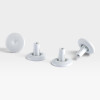 Floor Glides for Eames Alu Office Chairs & European Lounge Chair - White x 4 (Set) thumbnail