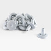 Floor Glides for Eames Alu Office Chairs & European Lounge Chair - White x 20 (Bulk Trade Set) thumbnail