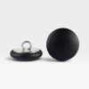 Black Leather Eames Lounge Chair Replacement Buttons - 2 x (Pair) thumbnail