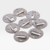 Eames Lounge Chair Circular Cushion Clips - Vitra & Pre 1971 Herman Miller - 8 x (Chair & Ott Set) thumbnail
