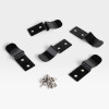 Herman Miller Post-1971 Eames Lounge Chair Black Cushion Clips – 5 x (Seat or Ottoman Full Set) thumbnail