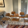 Wooden 1952 Herman Miller Eames DCW - Ply DiningChair Wood thumbnail