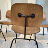 Wooden 1952 Herman Miller Eames DCW - Ply DiningChair Wood thumbnail