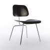 Tubular Leg Eames Fiberglass & Plywood Chair Nylon White Glide - 20 x (6 Chair Set) thumbnail