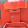 Crimson Red 1990s Herman Miller Eames LCW - Ply Lounge Chair Wood thumbnail