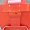 Crimson Red 1990s Herman Miller Eames LCW - Ply Lounge Chair Wood thumbnail