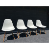 White 2014 Herman Miller Eames DSW Dowel Side thumbnail