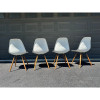 White 2014 Herman Miller Eames DSW Dowel Side thumbnail
