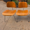 Wooden 1953 Herman Miller Eames DCM - Ply Dining Chair Metal thumbnail