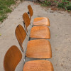 Wooden 1953 Herman Miller Eames DCM - Ply Dining Chair Metal thumbnail