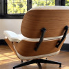 White 2012 Herman Miller Eames Lounge Chair & Ottoman thumbnail