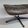 Tan Dark Brown 1960s Herman Miller Eames Soft Pad Ottoman thumbnail