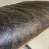 Tan Dark Brown 1960s Herman Miller Eames Soft Pad Ottoman thumbnail