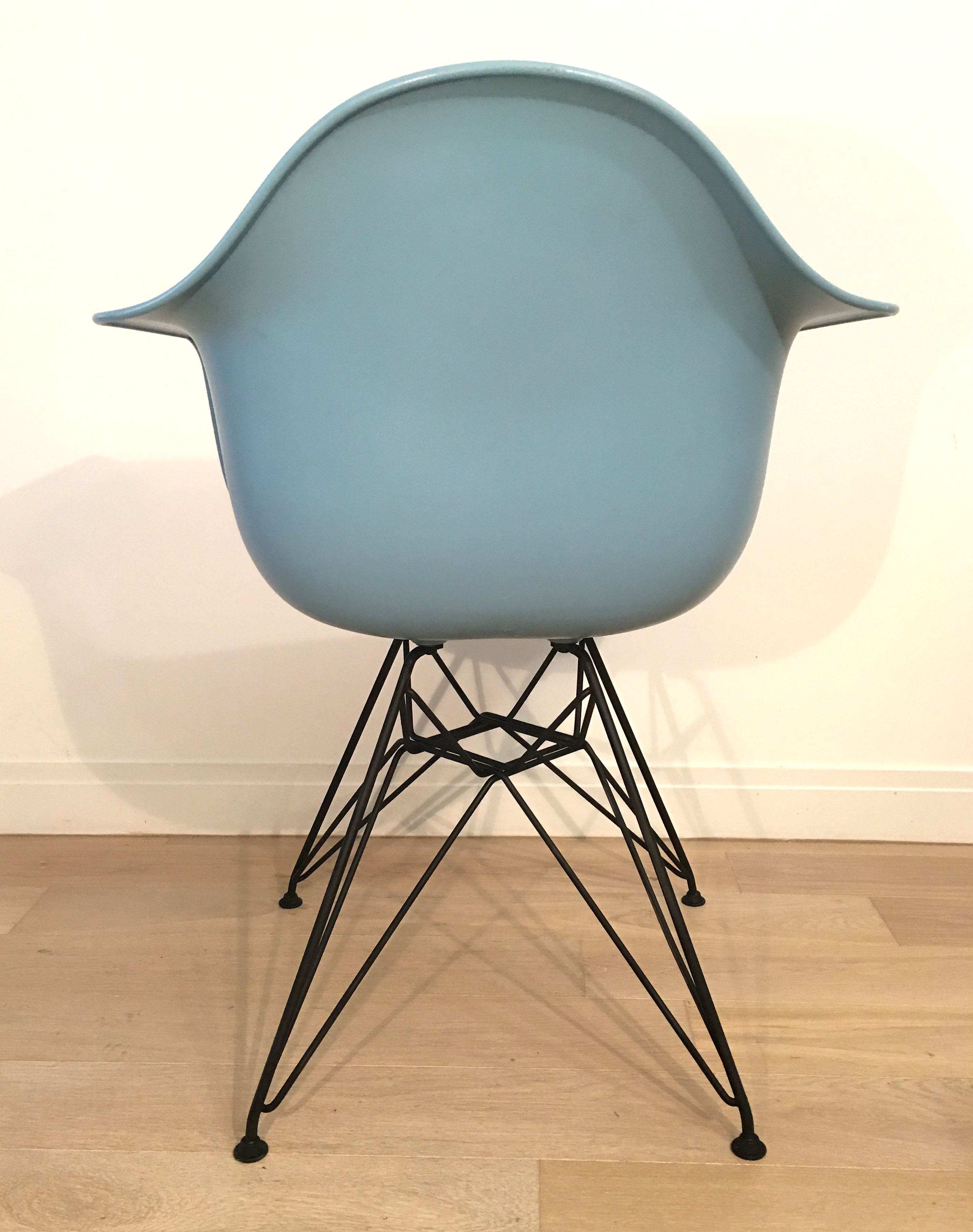 Blue 1990s Vitra Eames DSR Eiffel Side Chairs in very good