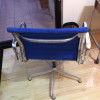 Ultramarine Blue 1980 Herman Miller Eames Alu Group Low Back Side Chair thumbnail