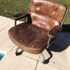 Tan Light Brown 1970s Herman Miller Eames Time Life Lounge Chair thumbnail