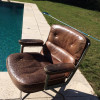 Tan Light Brown 1970s Herman Miller Eames Time Life Lounge Chair thumbnail